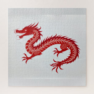 Roter Drachen Canvas