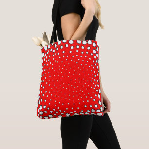 Roter Fasanvogel inspiriert nahtlos gemustert Tasche