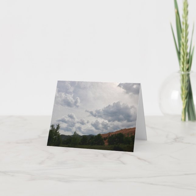 Roter Felsen Karte (Vorderseite)