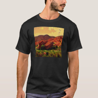 Roter Felsen-Park Denver Colorado T-Shirt