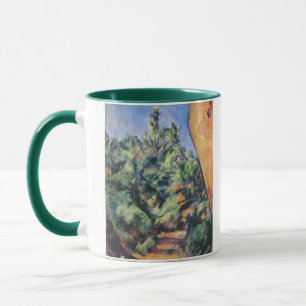 Roter Felsen Pauls Cezanne , c.1895 (Öl auf Tasse