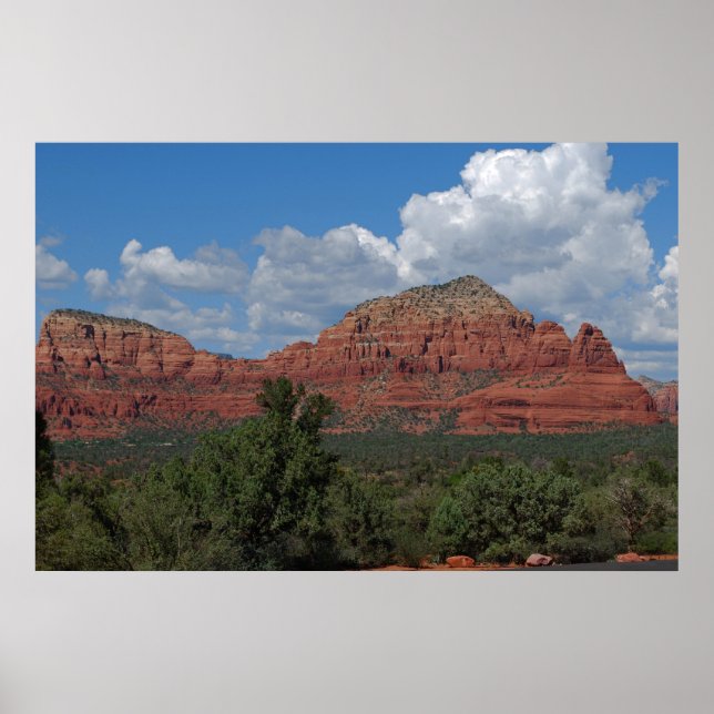 Roter Felsen Sedona 082 Poster (Vorne)