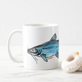 Roter Fisch Kaffeetasse