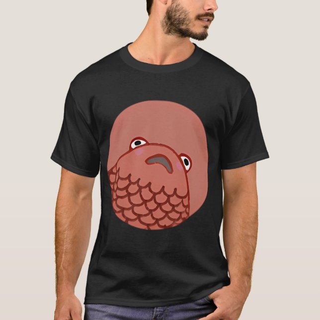Roter Fisch T-Shirt (Vorderseite)