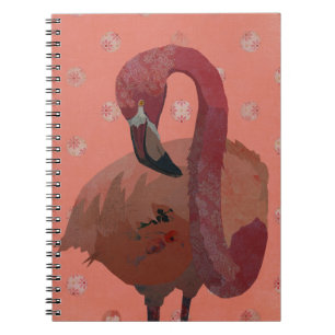 ROTER FLAMINGO NOTIZBLOCK