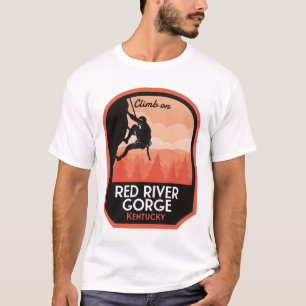 Roter Fluss Gorge Kentucky Rock Klettern T-Shirt