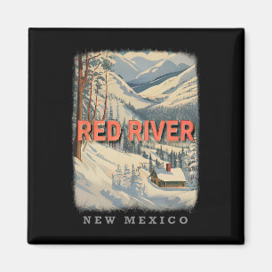 Roter Fluss New Mexico Nm Skifahren Extravaganza S Magnet
