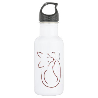 Roter Fox Edelstahlflasche