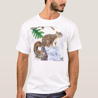Roter Fox-Eichhörnchen T-Shirt