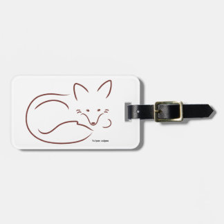 Roter Fox Gepäckanhänger