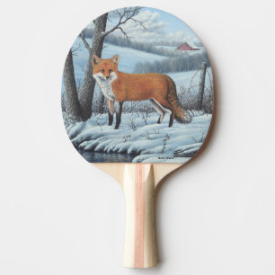 Roter Fox Tischtennis Schläger