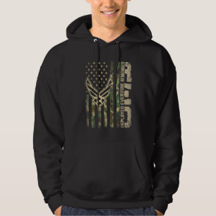 Roter Freitag Distressed-Tarn-US-Flagge Roter Frei Hoodie