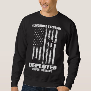 Roter Freitag Militär erinnern sich an alle engagi Sweatshirt
