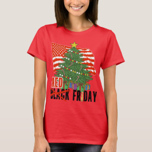 Roter Freitag Militärische Stationierung Schwarz  T-Shirt