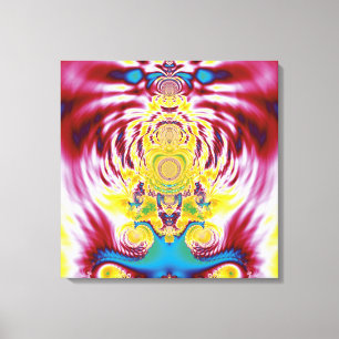 Roter Frühling Leinwanddruck