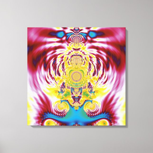 Roter Frühling Leinwanddruck (Vorderseite)