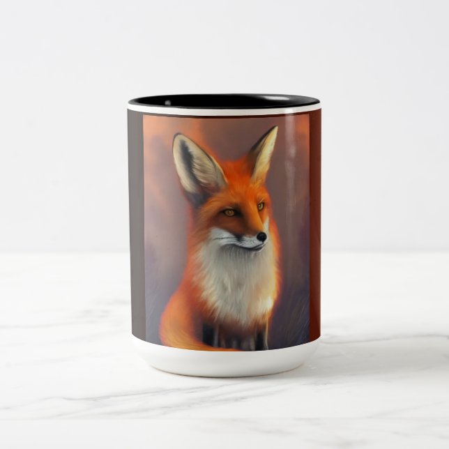 Roter Fuchs Tasse (Mittel)