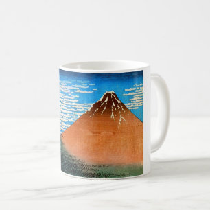 Roter Fuji, Hokusai, Ukiyo-e Kaffeetasse