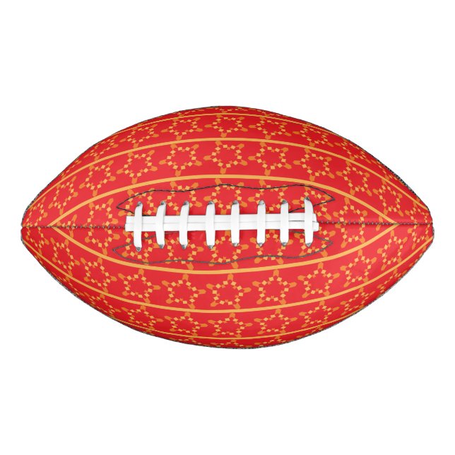 Roter Fußball Football (Vorderseite)