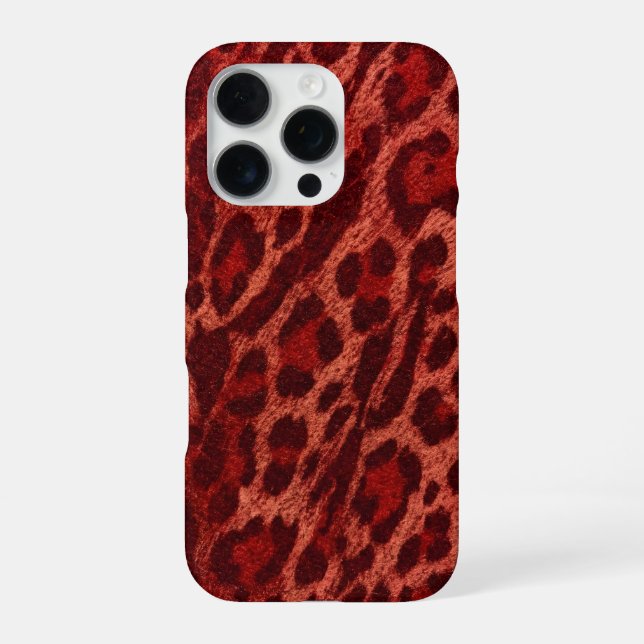 roter Gepard iPhone 16 Pro Max Hülle (Rückseite)