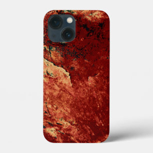 Roter gestrichener Stein Case-Mate iPhone Hülle