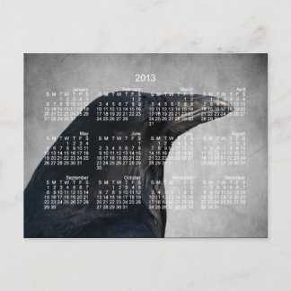 Roter Glamour Kalender 2013 Postkarte
