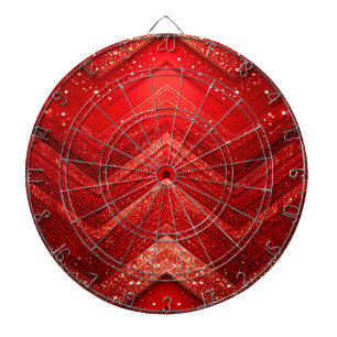 Roter Glitzer Decorative Dartboard Dartscheibe