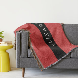 Roter Glitzer, Hintergrund des Glitzer, Ihr Name Decke