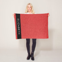 Roter Glitzer, Hintergrund des Glitzer, Ihr Name