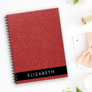 Roter Glitzer, Hintergrund des Glitzer, Ihr Name Planer