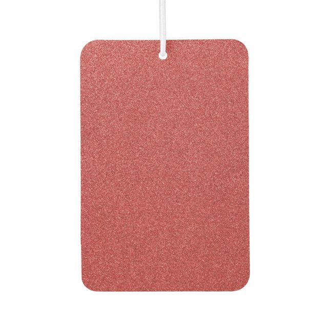 Roter Glitzer, Sparkle, Hintergrund des Glitzer Autolufterfrischer (Vorderseite)