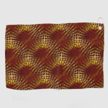 Roter goldener Grill, gepufft oder aufgeblasen