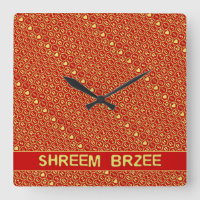 Roter Goldgesang Shreem Brzee ziehen Reichtum an
