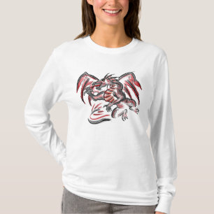 Roter Graudrache T-Shirt