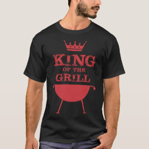 Roter Grillkönig T-Shirt