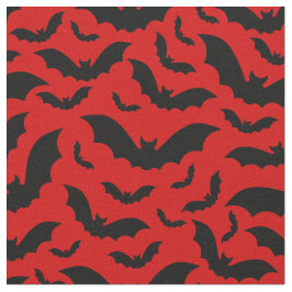roter halloween vampir fledermäuse gothic stoff