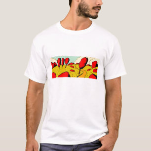 Roter Herbst - Maßgeschneiderte T-Shirt