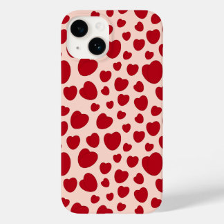 Roter Herz Telefonhülle Valentinstag Case-Mate iPhone 14 Hülle