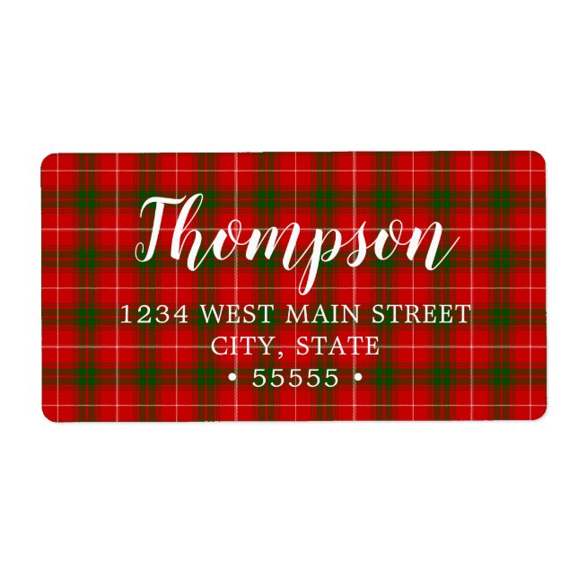 Roter Herzog von Rothesay Tartan (Vorne)