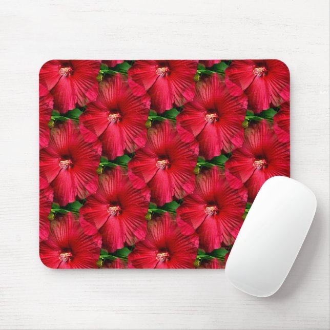 Roter Hibiskus....... Mousepad (Mit Mouse)