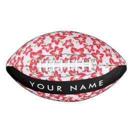 Roter Hibiskus, Rote Blume, Ihr Name Football