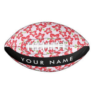 Roter Hibiskus, Rote Blume, Ihr Name Football