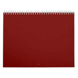 Roter Hintergrund auf einem Kalender