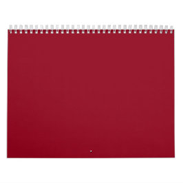 Roter Hintergrund eines Kalenders Kalender