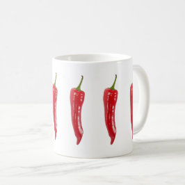 Roter Hot Chili Kaffeetasse
