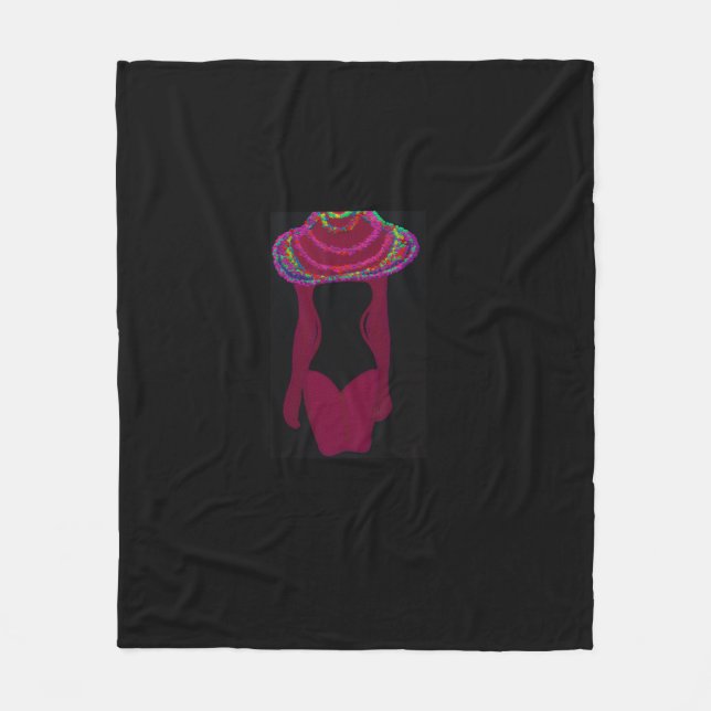 Roter Hottie Sommer Fleecedecke (Vorderseite)