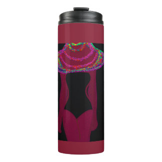 Roter Hottie Sommer Thermosbecher