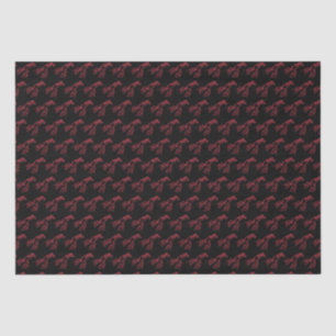 Roter Hummer Meeresfrüchte Maine Preppy Strand Seidenpapier