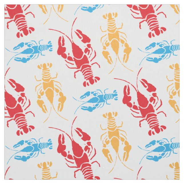 Roter Hummer New England Hummer Bake Stoff (Muster)
