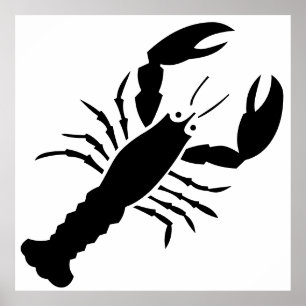 Roter Hummer Poster